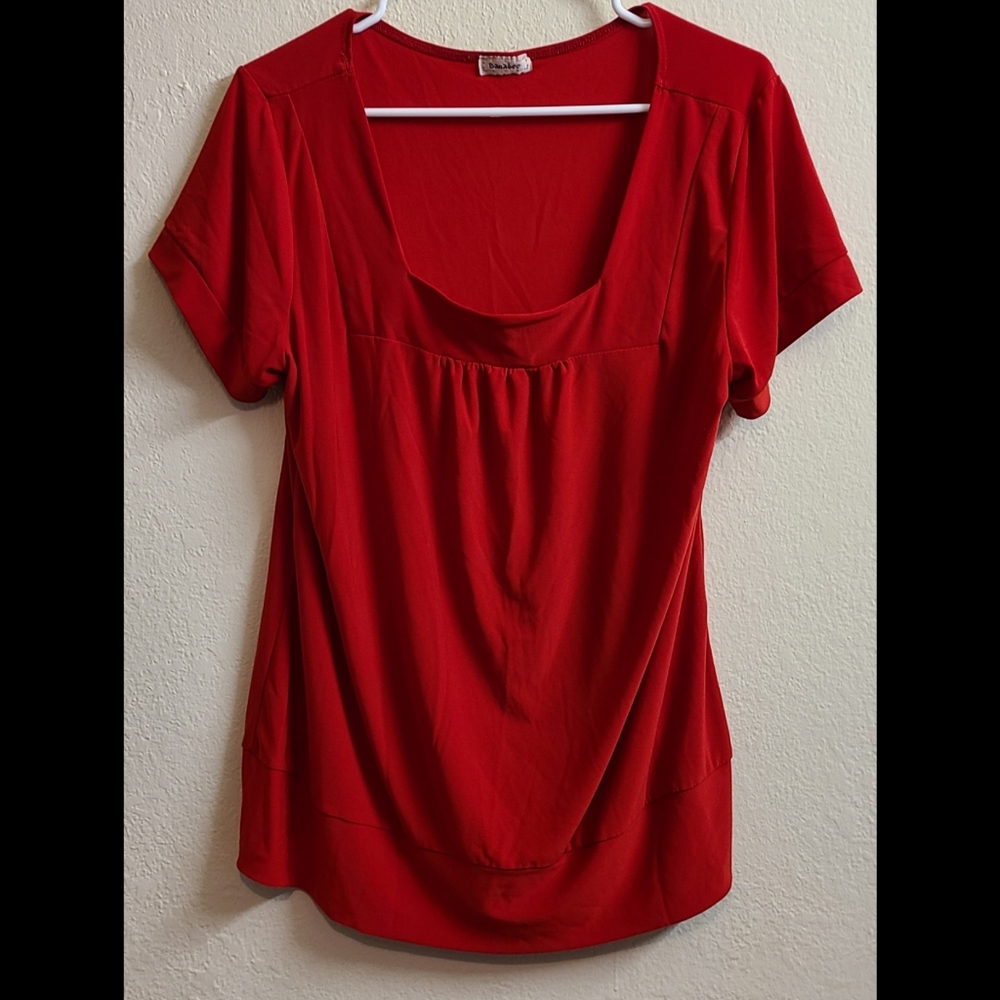 Red Blouse by Banabee